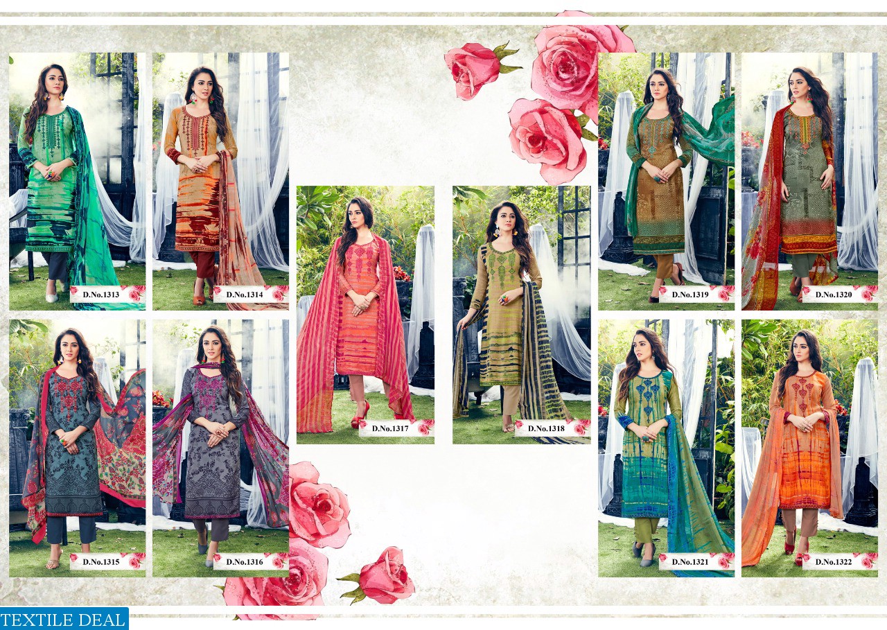 sahida Wholesale winter Embroidered material